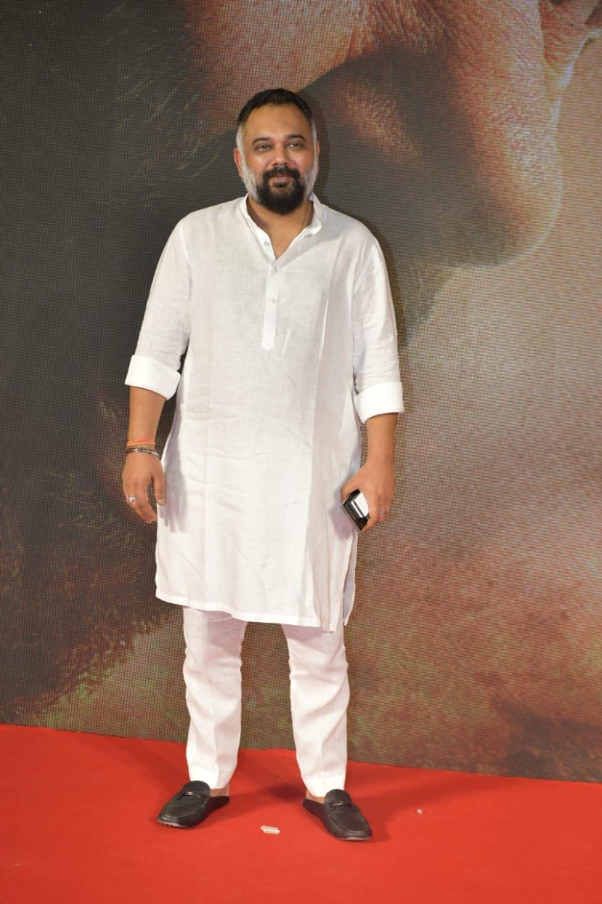 Tu Jhooti Mei Makkar director Luv Ranjan was spotted in an all white ensemble at the Gadar 2 success bash.